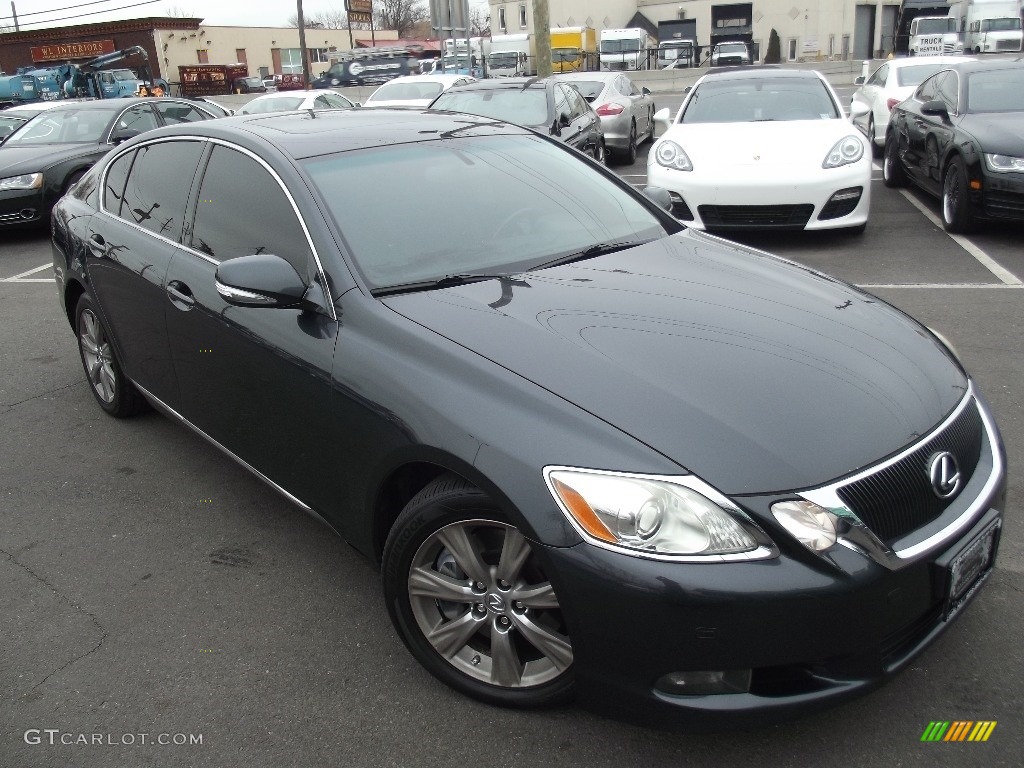 2008 GS 350 AWD - Black Sapphire Pearl / Black photo #2