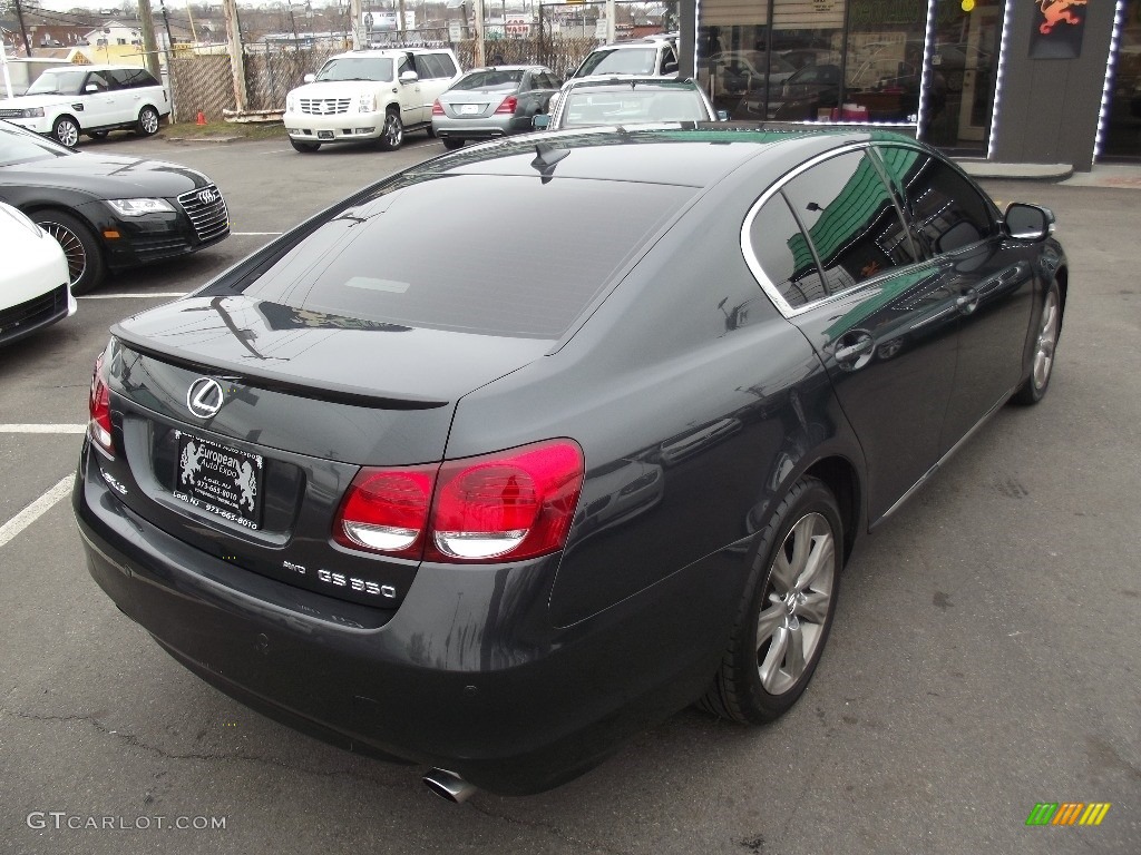 2008 GS 350 AWD - Black Sapphire Pearl / Black photo #4
