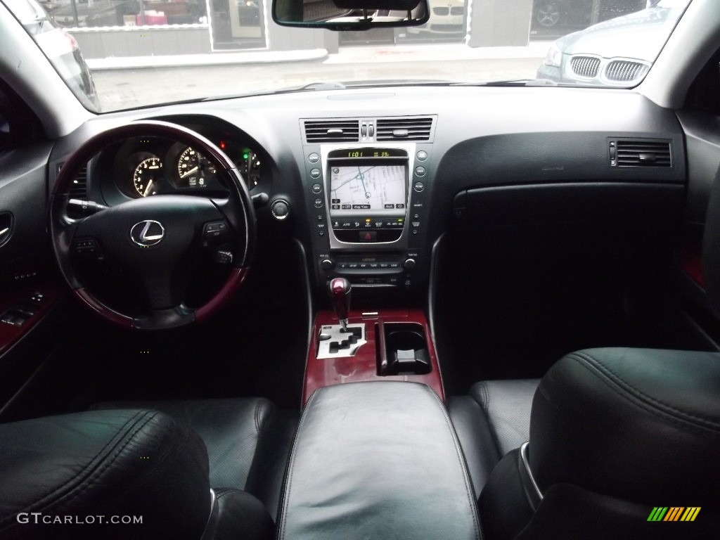 2008 GS 350 AWD - Black Sapphire Pearl / Black photo #13