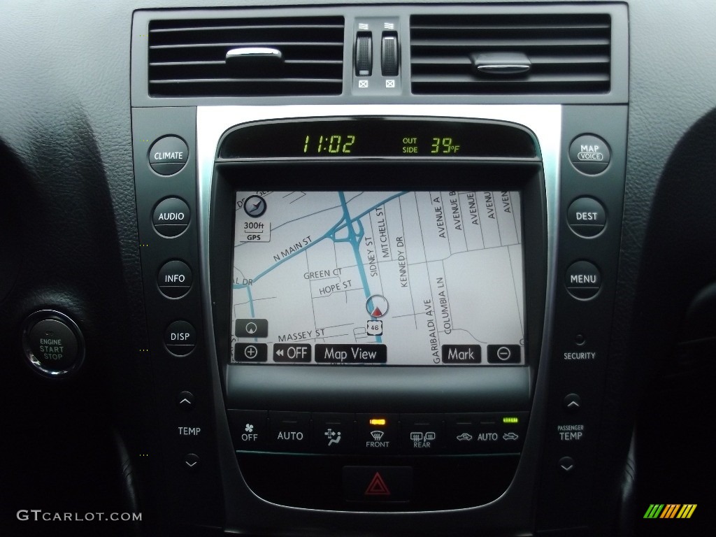 2008 GS 350 AWD - Black Sapphire Pearl / Black photo #21