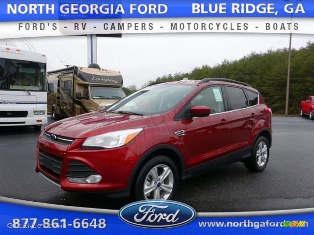 2016 Escape SE 4WD - Sunset Metallic / Medium Light Stone photo #1