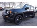 Black 2016 Jeep Renegade Sport Exterior