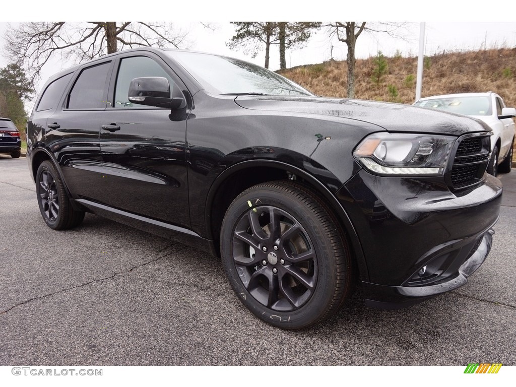 Brilliant Black Crystal Pearl 2016 Dodge Durango R/T Exterior Photo #111011305