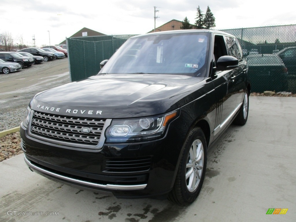 2016 Range Rover  - Santorini Black Metallic / Ebony/Ebony photo #7