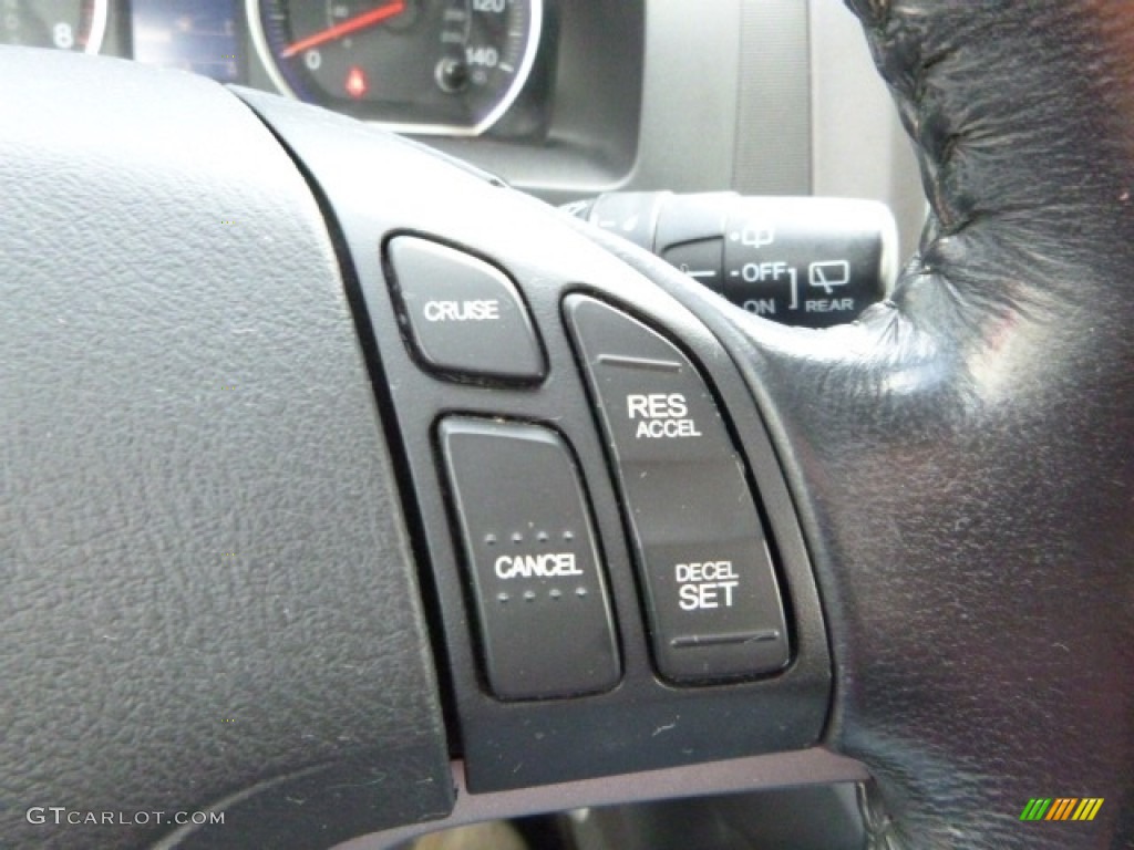 2010 CR-V EX-L AWD - Taffeta White / Black photo #24