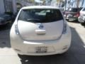 2013 Glacier White Nissan LEAF SV  photo #3