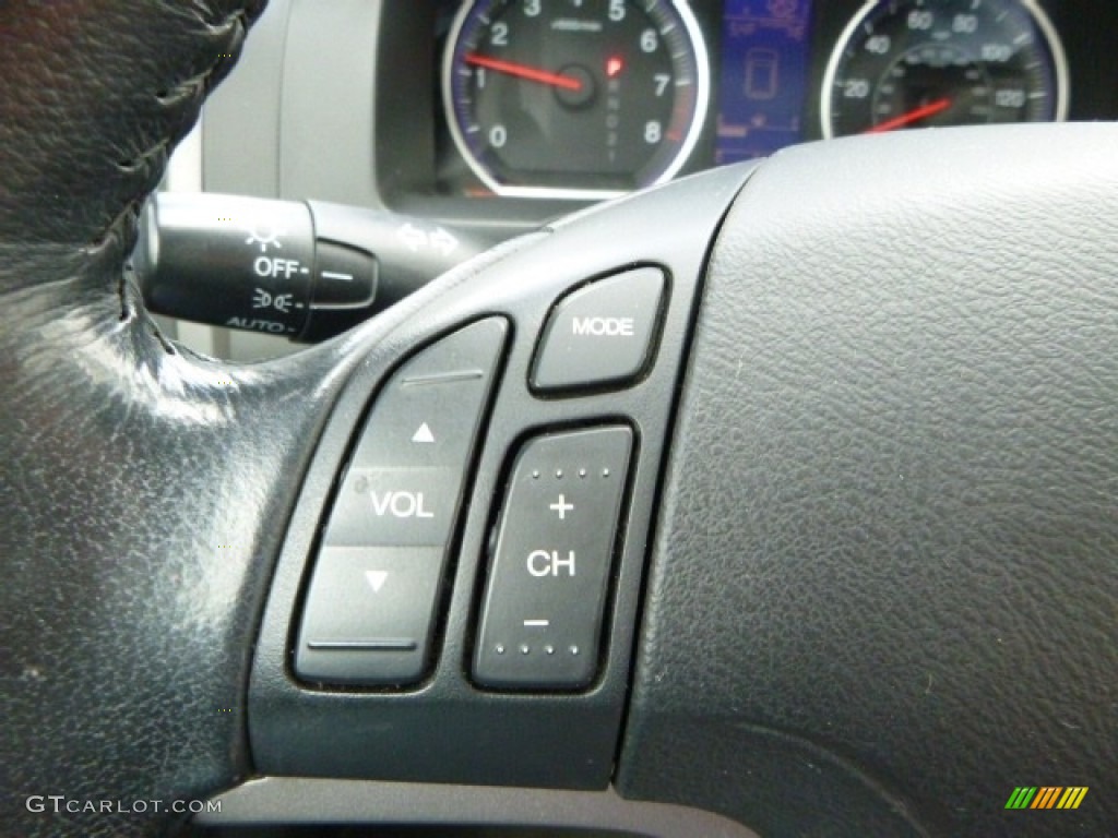 2010 CR-V EX-L AWD - Taffeta White / Black photo #25