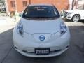 2013 Glacier White Nissan LEAF SV  photo #6