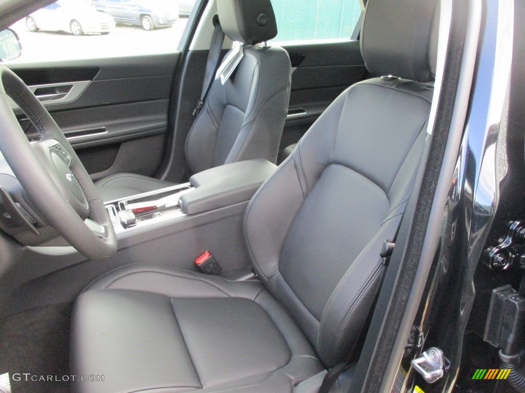 Jet Interior 2016 Jaguar XF 35t AWD Photo #111012772