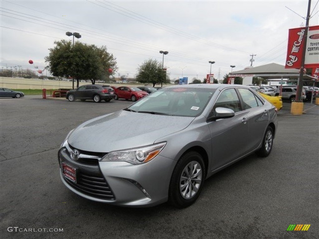 2015 Camry LE - Celestial Silver Metallic / Ash photo #4