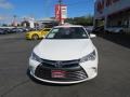 2015 Super White Toyota Camry LE  photo #3