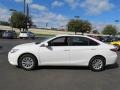 2015 Super White Toyota Camry LE  photo #5