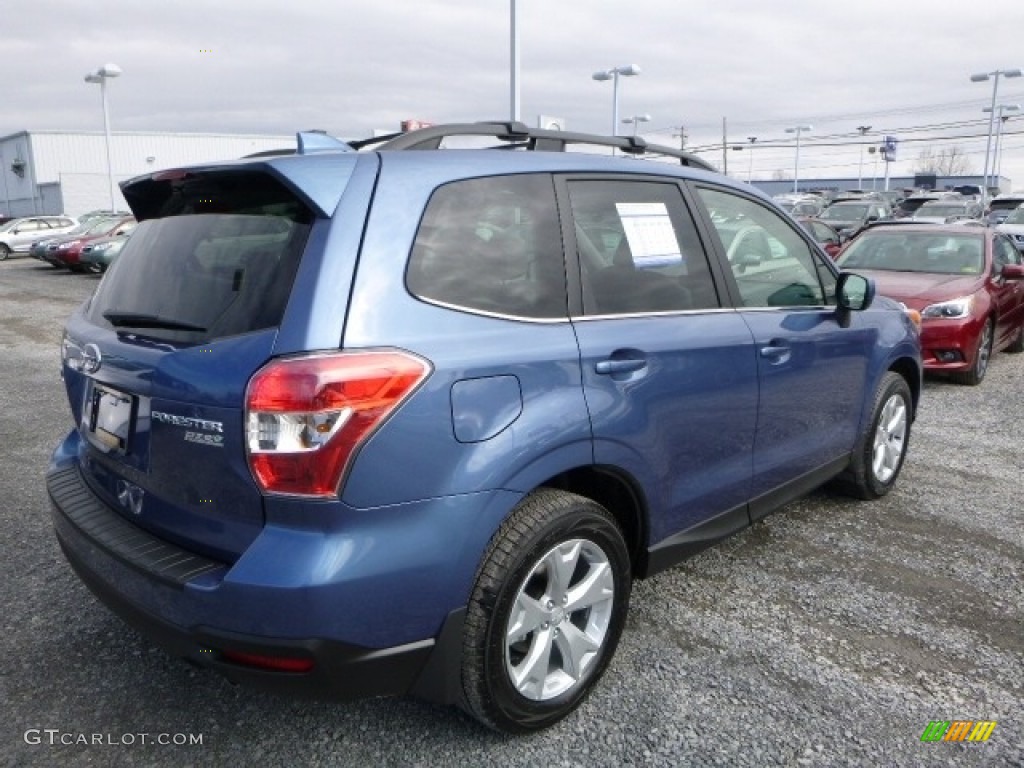 2016 Forester 2.5i Limited - Quartz Blue Pearl / Gray photo #8