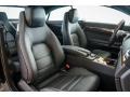 Black 2016 Mercedes-Benz E 550 Coupe Interior Color