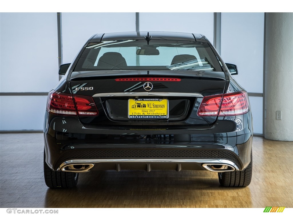 2016 E 550 Coupe - Polar White / Black photo #4