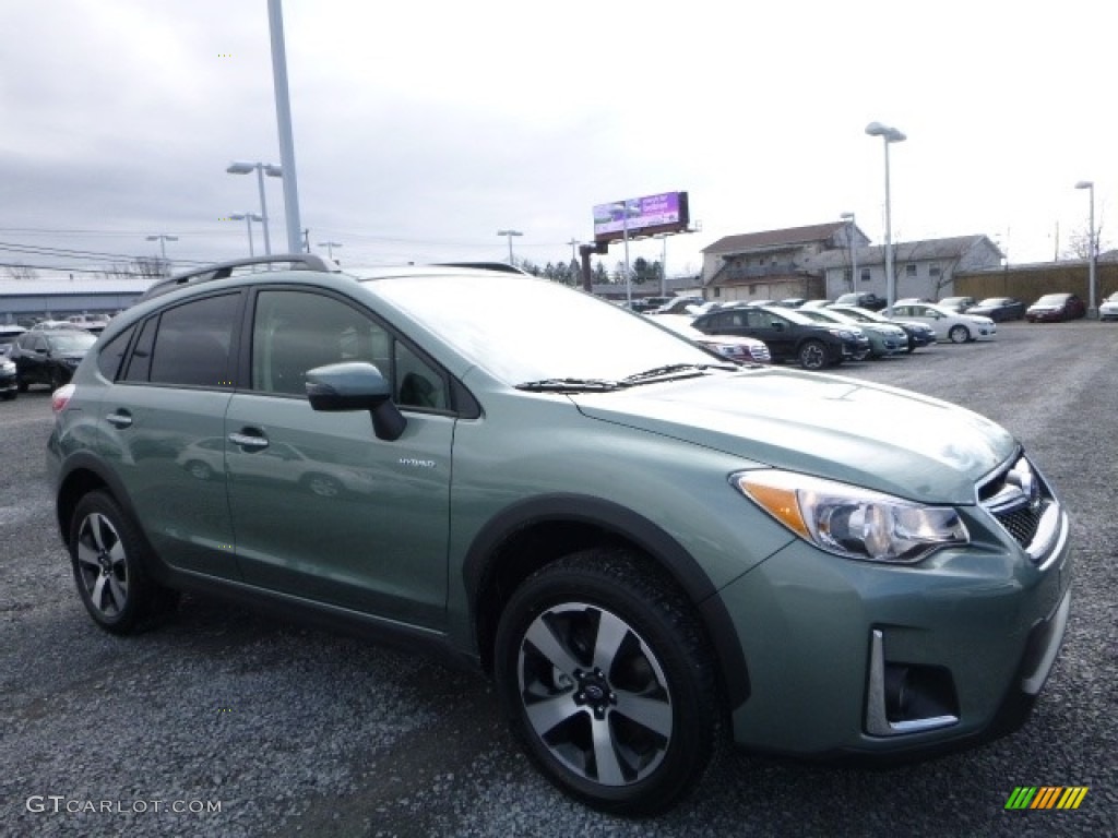 2016 Crosstrek Hybrid Touring - Jasmine Green Metallic / Black photo #1