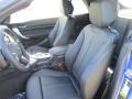 2016 BMW M235i Black Interior Front Seat Photo