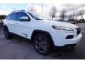 2016 Bright White Jeep Cherokee Latitude  photo #4