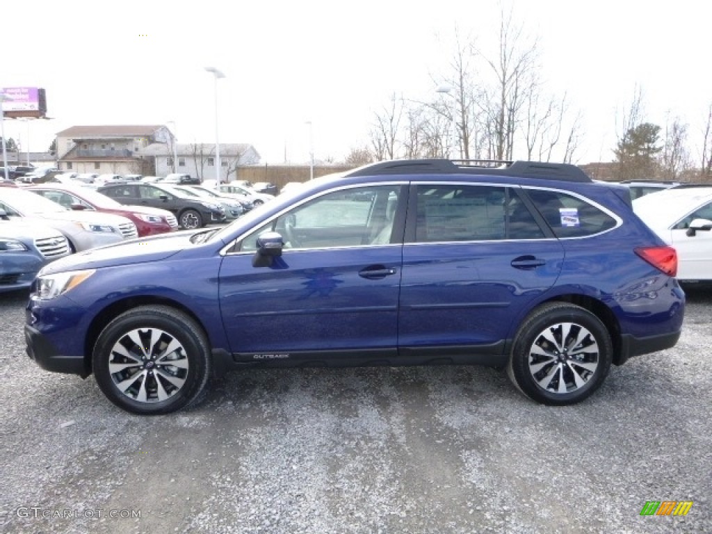 2016 Outback 2.5i Limited - Lapis Blue Pearl / Warm Ivory photo #11