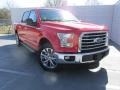 2016 Race Red Ford F150 XLT SuperCrew  photo #2