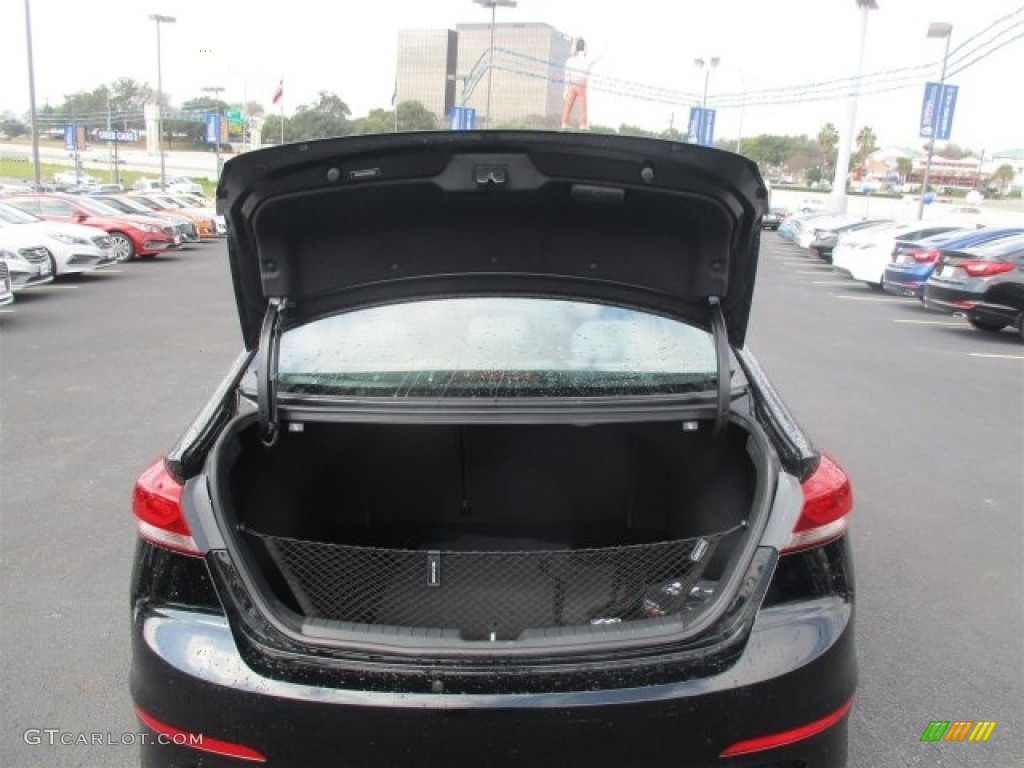 2017 Elantra Limited - Black / Gray photo #10