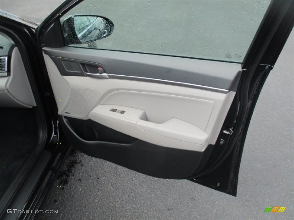 2017 Elantra Limited - Black / Gray photo #12