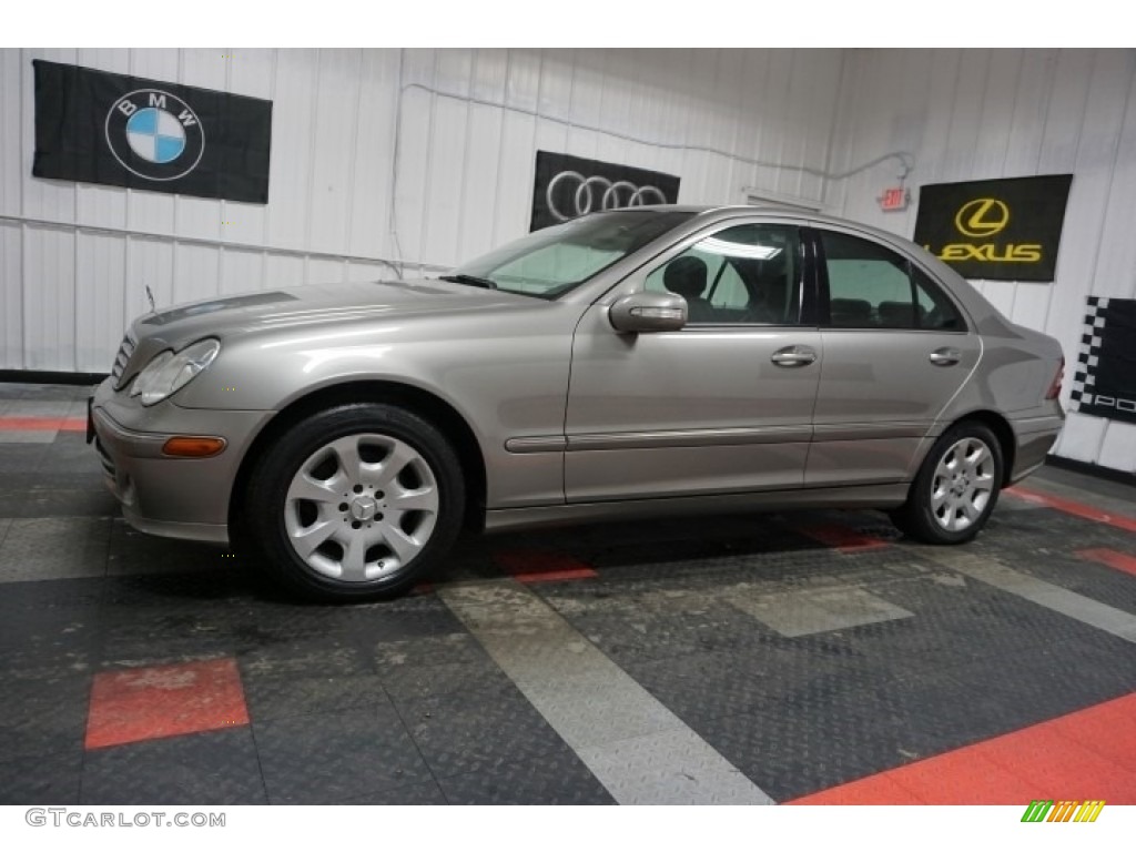 2006 C 280 4Matic Luxury - Pewter Metallic / Black photo #2