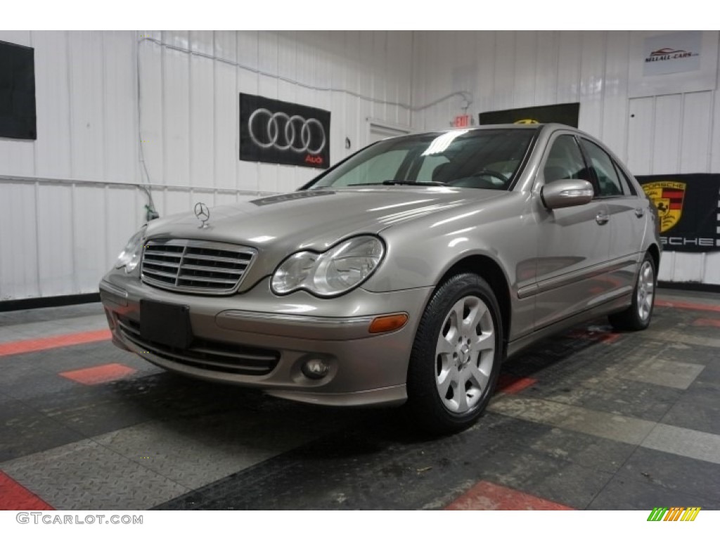 2006 C 280 4Matic Luxury - Pewter Metallic / Black photo #3