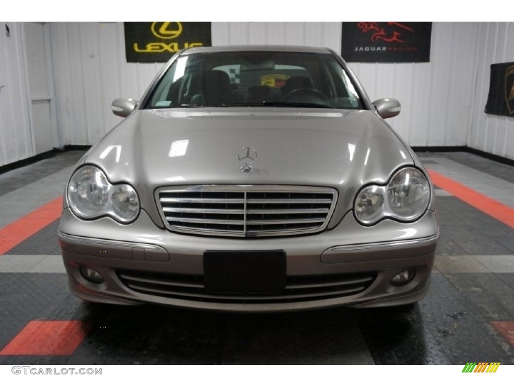 2006 C 280 4Matic Luxury - Pewter Metallic / Black photo #4