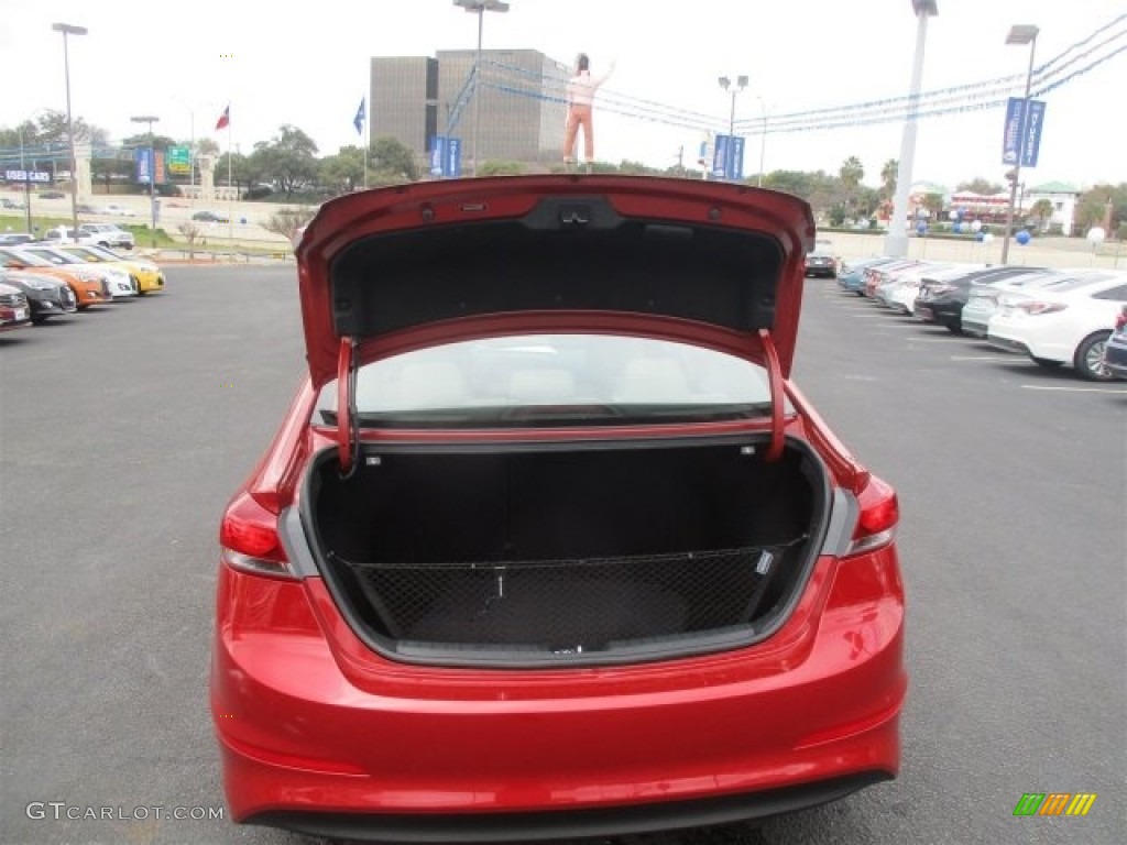2017 Elantra SE - Red / Beige photo #12