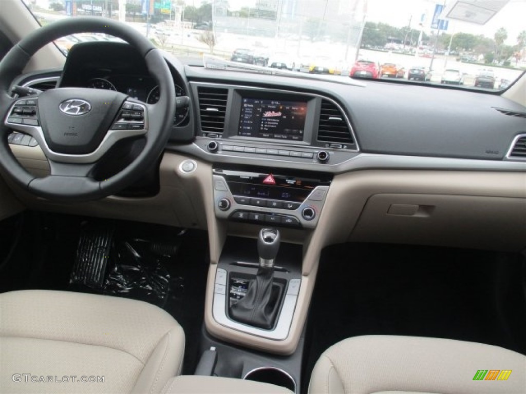 2017 Elantra SE - Red / Beige photo #17