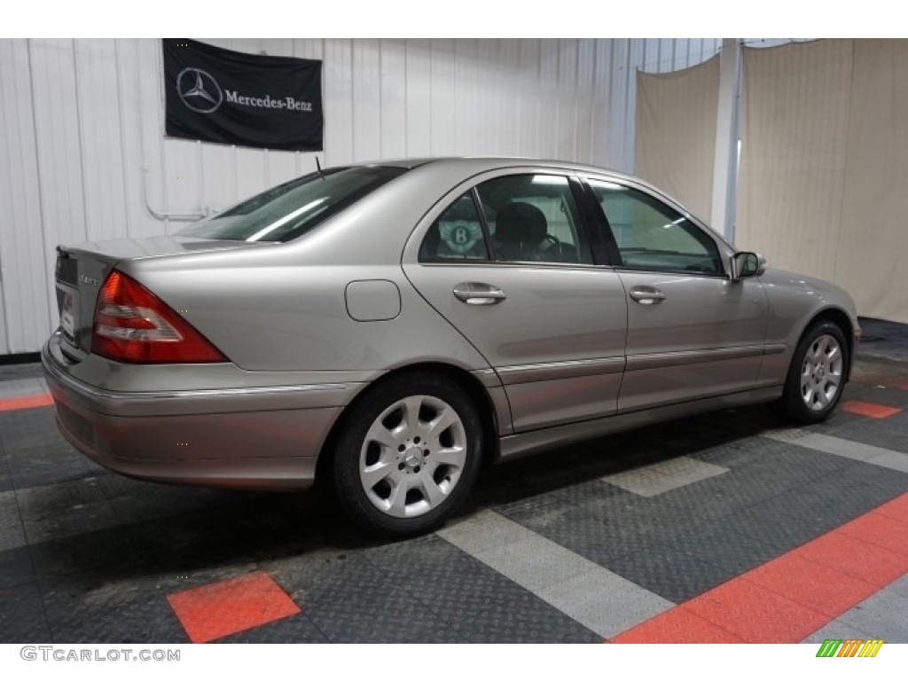 2006 C 280 4Matic Luxury - Pewter Metallic / Black photo #7