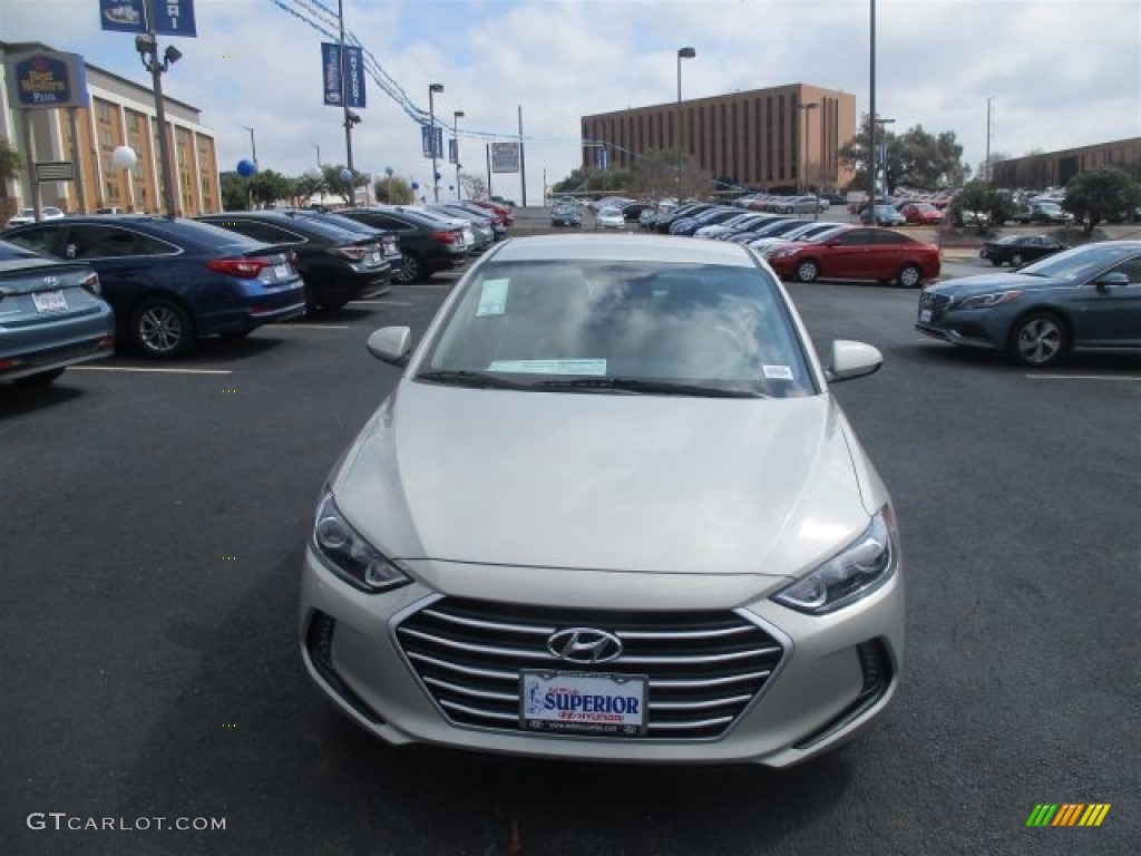 2017 Elantra SE - Beige / Beige photo #2