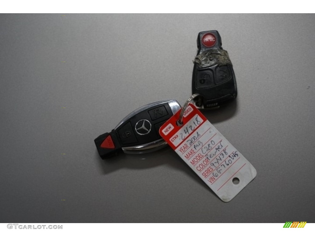 2006 C 280 4Matic Luxury - Pewter Metallic / Black photo #49
