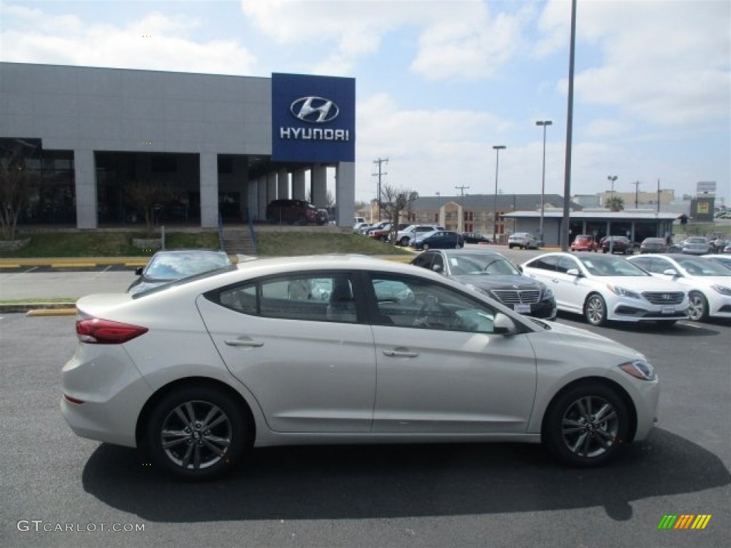 2017 Elantra SE - Beige / Beige photo #9