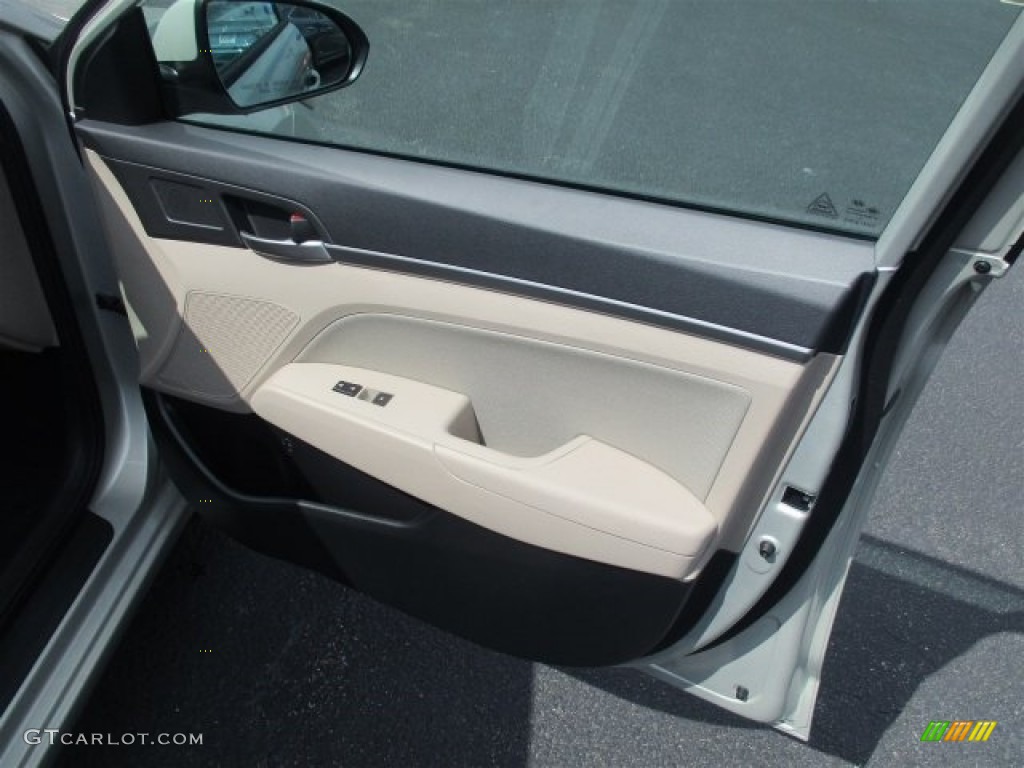 2017 Elantra SE - Beige / Beige photo #11