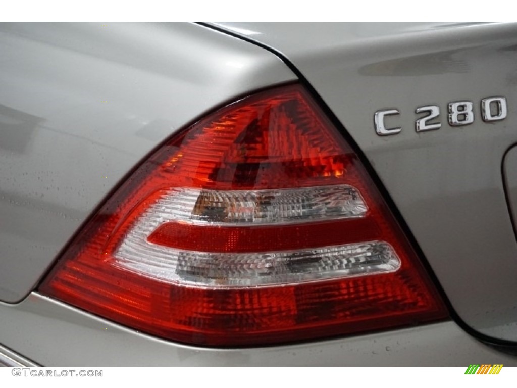 2006 C 280 4Matic Luxury - Pewter Metallic / Black photo #71
