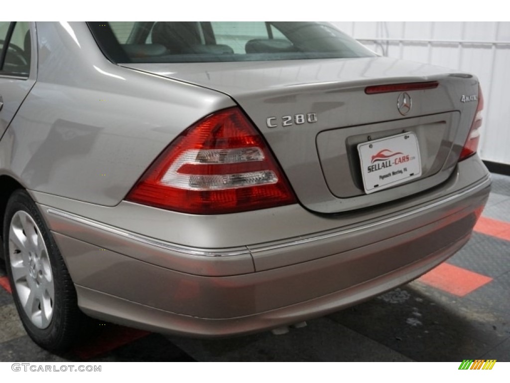 2006 C 280 4Matic Luxury - Pewter Metallic / Black photo #72