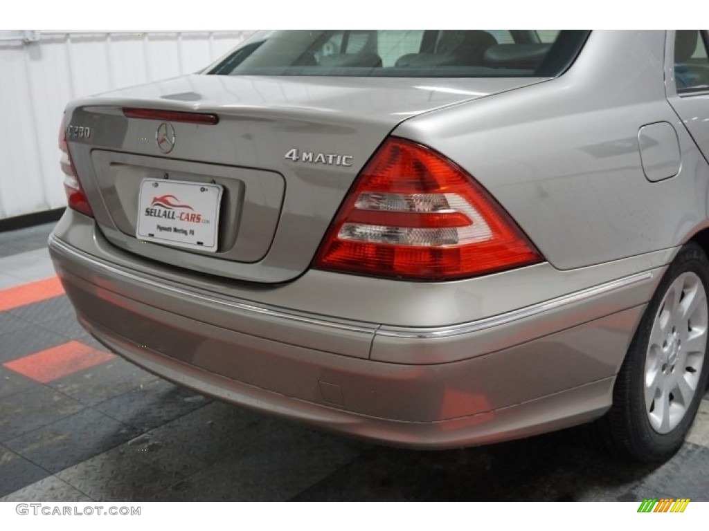 2006 C 280 4Matic Luxury - Pewter Metallic / Black photo #73