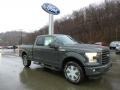 2016 Lithium Gray Ford F150 XLT SuperCab 4x4  photo #4