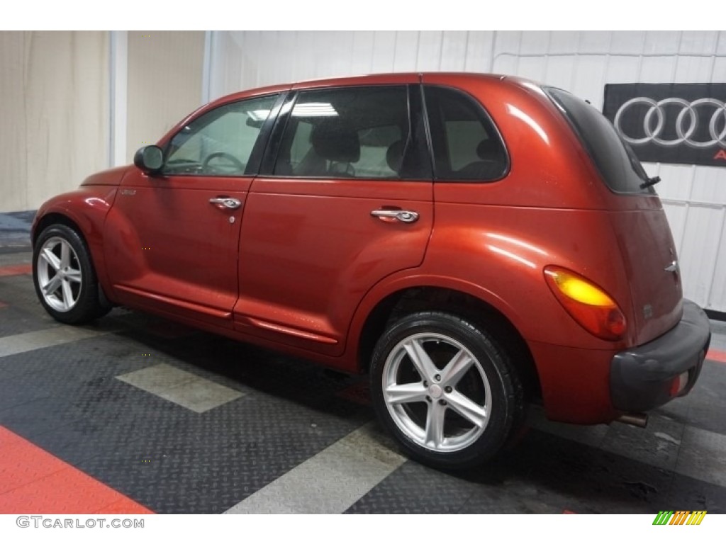 2002 PT Cruiser Touring - Inferno Red Pearlcoat / Taupe photo #11