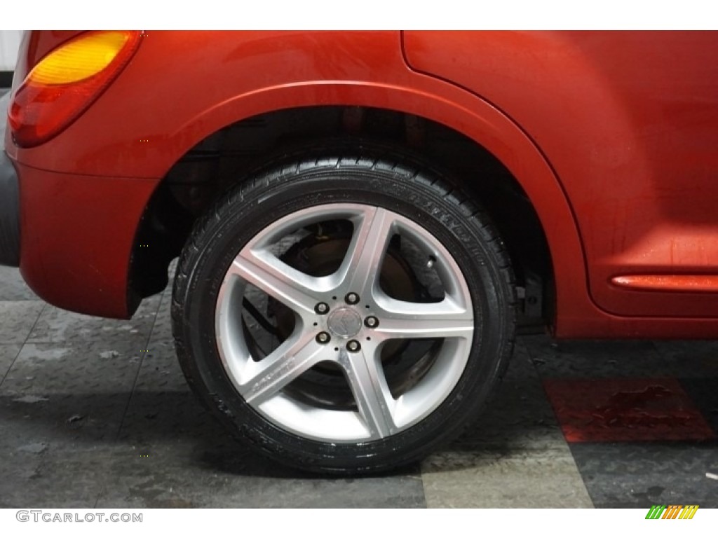 2002 PT Cruiser Touring - Inferno Red Pearlcoat / Taupe photo #63