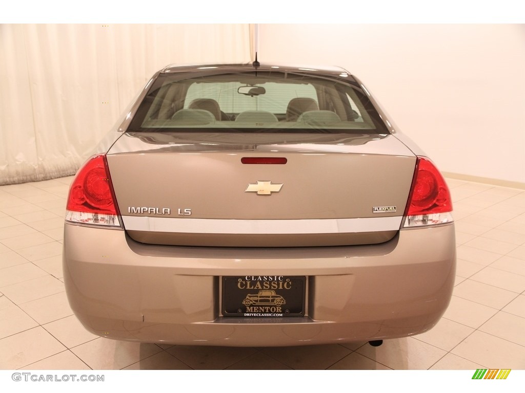 2007 Impala LS - Amber Bronze Metallic / Neutral Beige photo #12