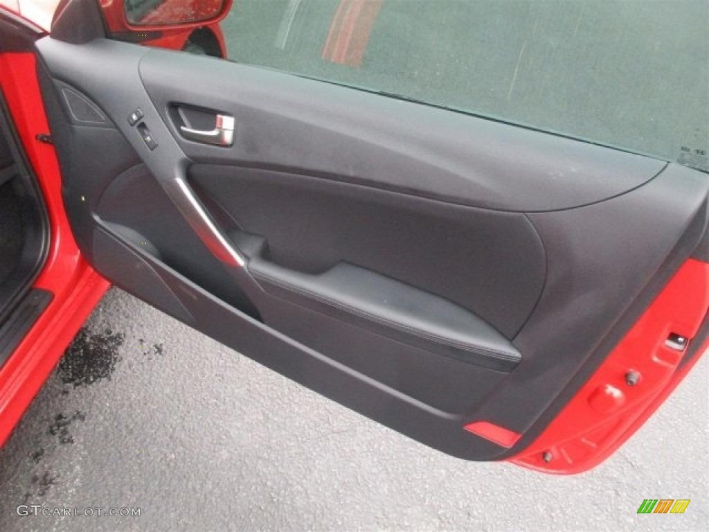 2016 Genesis Coupe 3.8 - Tsukuba Red / Black photo #10