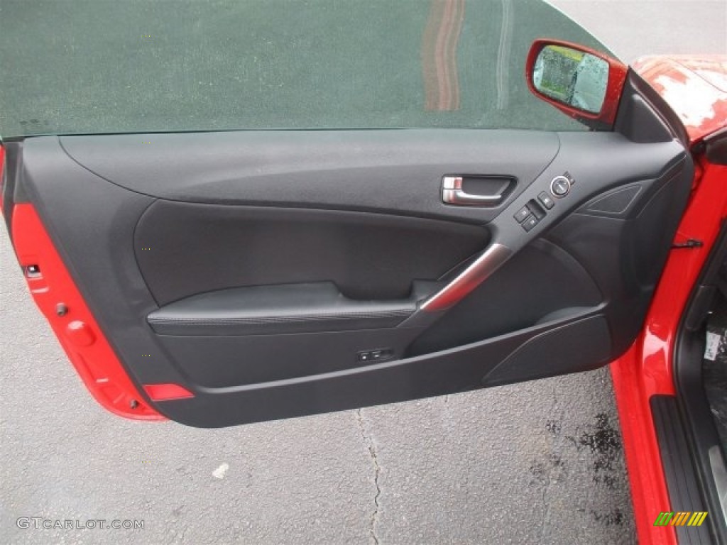 2016 Genesis Coupe 3.8 - Tsukuba Red / Black photo #11