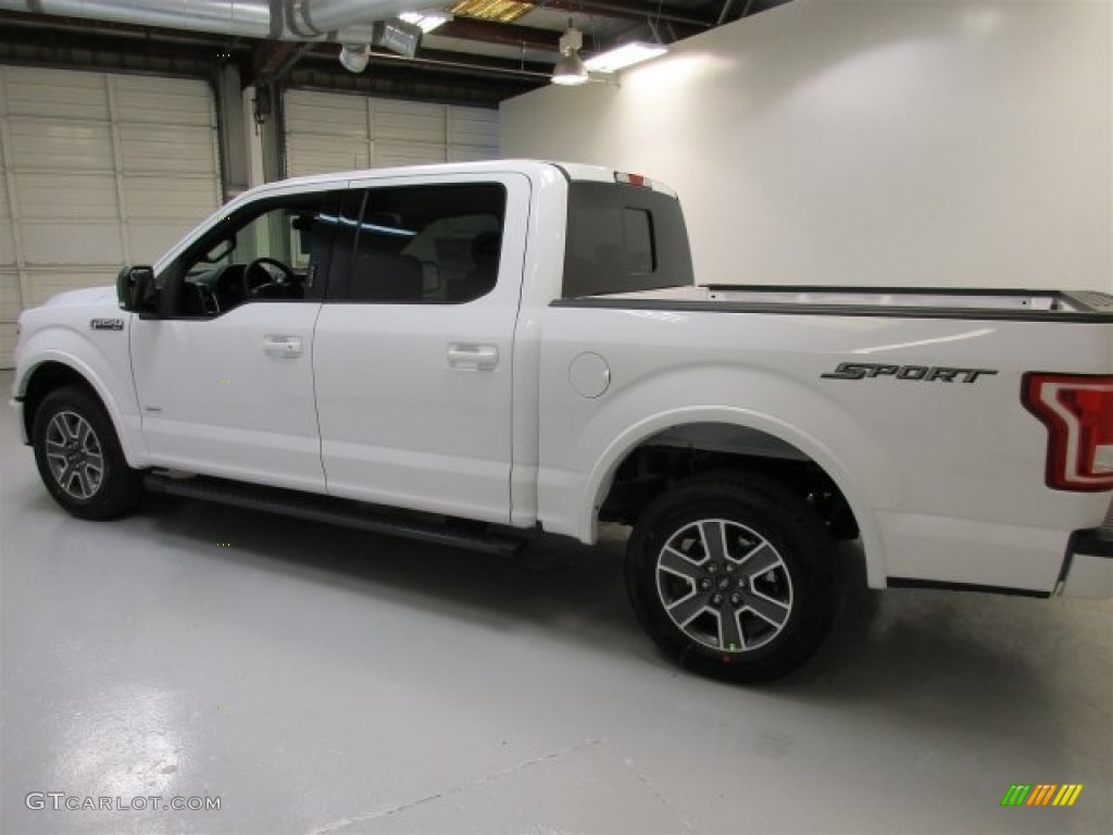 2016 F150 XLT SuperCrew - Oxford White / Black photo #7