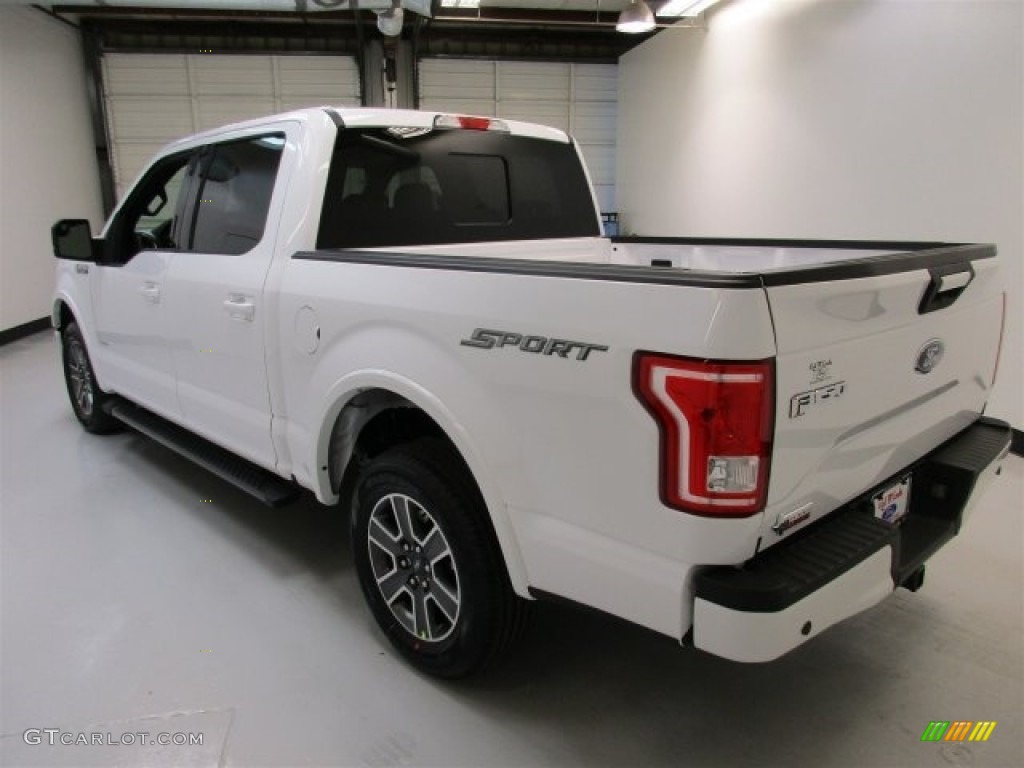 2016 F150 XLT SuperCrew - Oxford White / Black photo #8