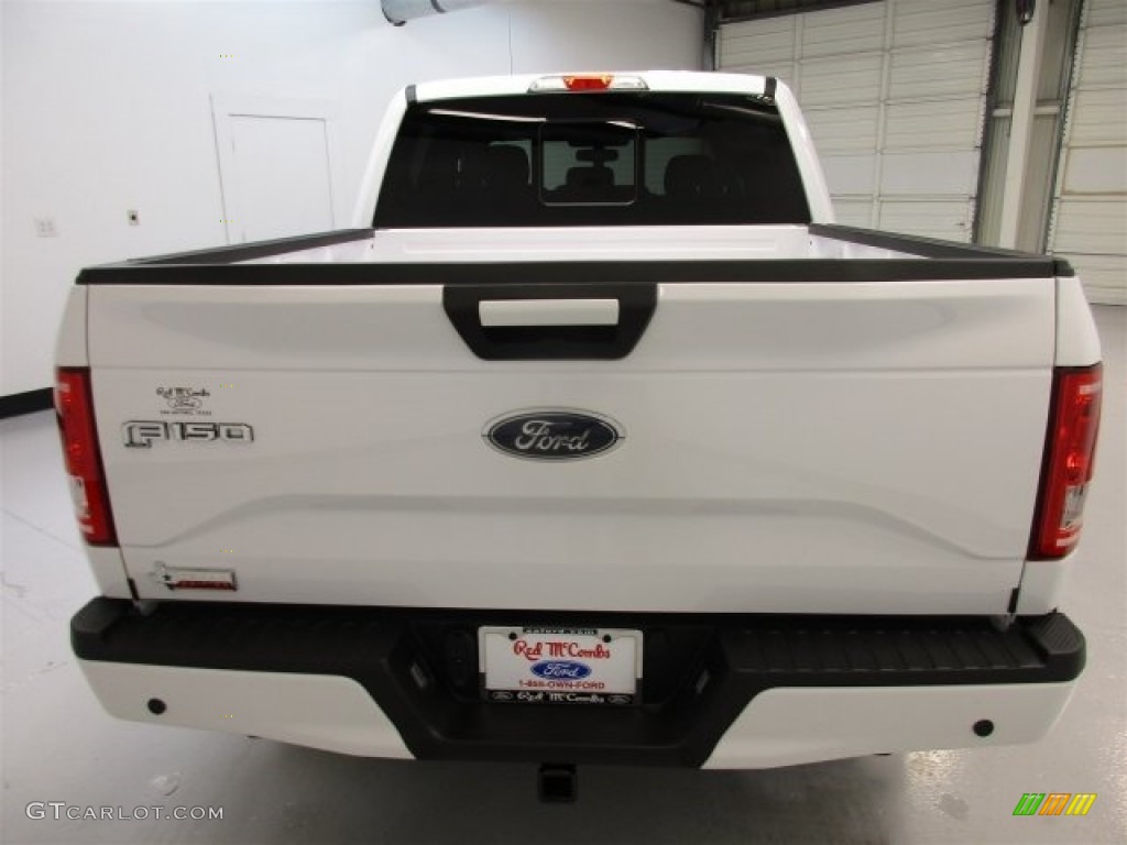 2016 F150 XLT SuperCrew - Oxford White / Black photo #9
