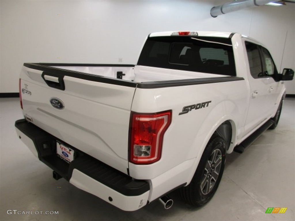 2016 F150 XLT SuperCrew - Oxford White / Black photo #10