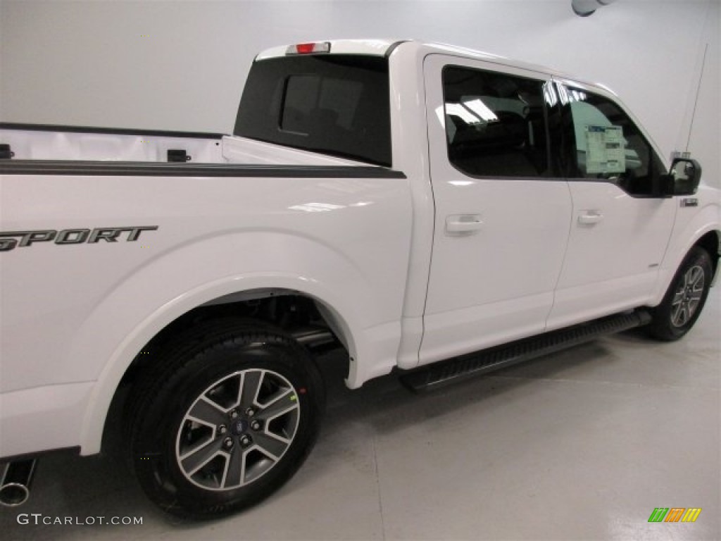 2016 F150 XLT SuperCrew - Oxford White / Black photo #11